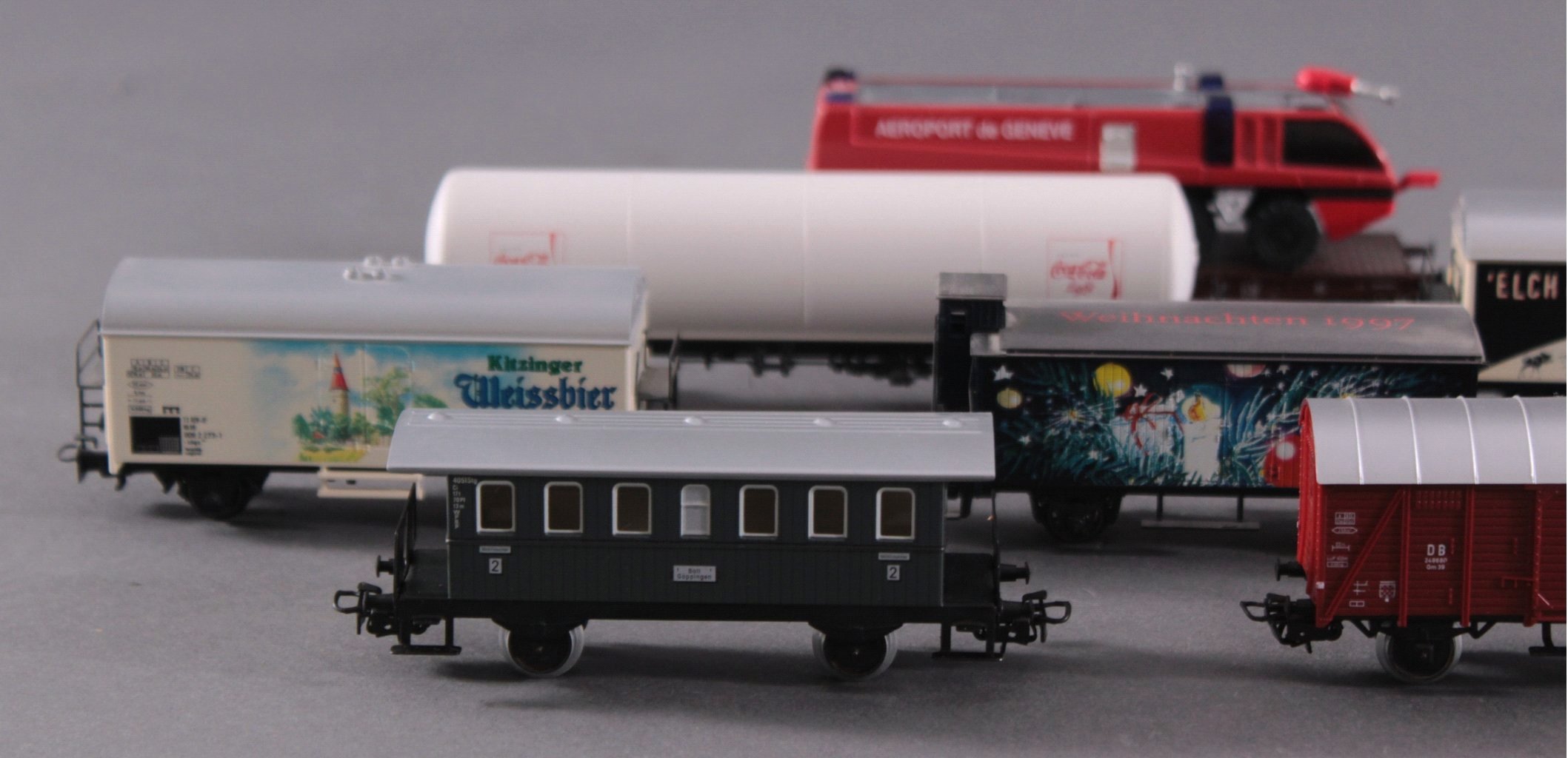 10 Märklin Waggons H0 Badisches Auktionshaus