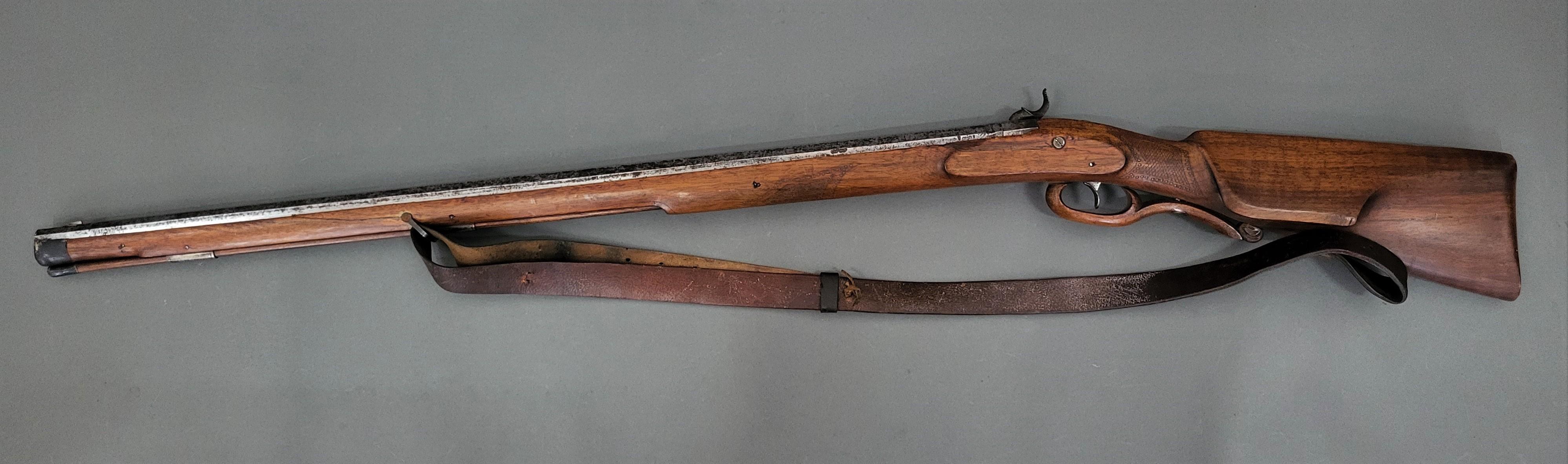 Antikes Perkusionsgewehr 19 Jh Badisches Auktionshaus